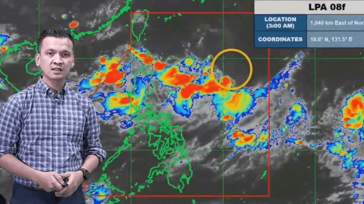 LPA sa loob ng PAR, binabantayan ng PAGASA; posibleng maging bagyo sa loob ng 24 oras