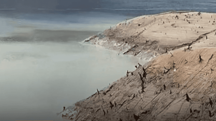 Lebel ng tubig sa Angat Dam, bumagsak sa critical low at lumagpas sa minimum operating level