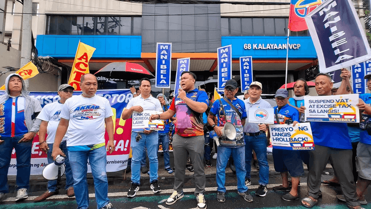 MANIBELA itinuloy ang 3-day transport strike
