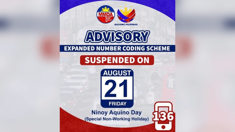 Expanded Number Coding Scheme, suspendido sa Agosto 21