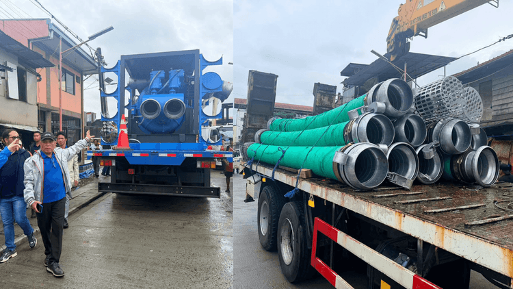 Marikina deploys larger flood pumps to speed up drainage in Malanday, Tumana