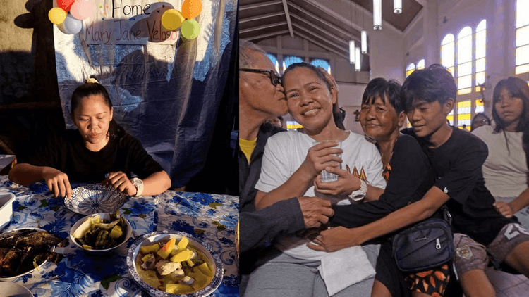 Mary Jane Veloso, muling nakapagsalu-salo kasama ang pamilya matapos ang halos 17 taon