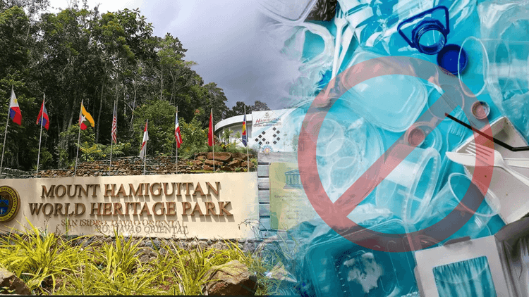 Wet wipes, single-use plastics ipinagbawal sa Mt. Hamiguitan