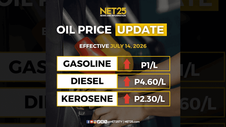 Oil price hike, muling ipatutupad bukas, Martes, Hulyo 14