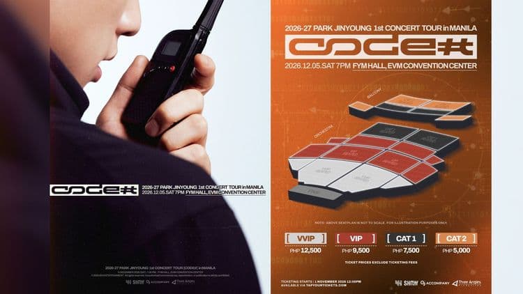 Park Jinyoung, magtutungo sa Pilipinas para sa “Code#” concert tour