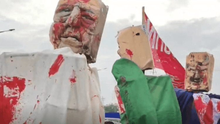 PNP, nagbabbalang apulahin ang anumang effigy na susunugin sa mga protesta ngayong araw ng SONA