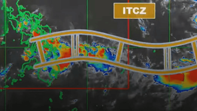 Panahong maulan sa ilang bahagi ng bansa ngayong Setyembre 16 dahil sa ITCZ