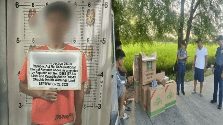 34 kahon ng hinihinalang smuggled cigarettes, nasabat sa Pangasinan