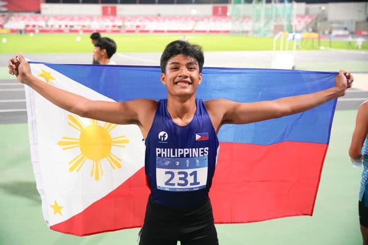 Pi Durden Wangkay, nagtala ng bagong national records sa 100m at 200m sprint