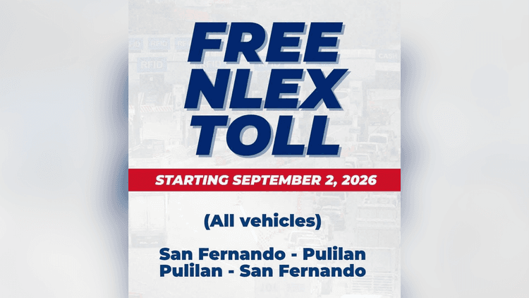Libreng toll sa Pulilan-San Fernando, Pampanga