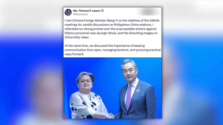 PH protests China actions near Ayungin Shoal, says DFA chief