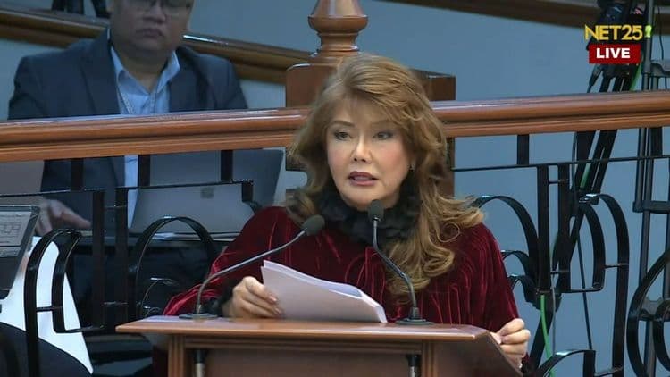 Sen. Imee Marcos, kinuwestiyon ang magkakaibang pahayag ng dating LandBank manager sa OVP confidential funds