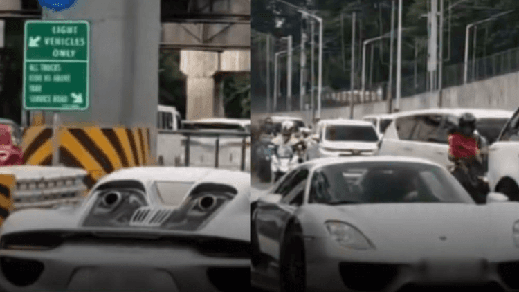 Supercar na naka-rehistro kay Derek Ramsay, pina-impound ng LTO dahil sa pekeng plaka