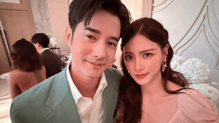 Thai stars na sina Mario Maurer at Baifern Pimchanok, nagkita muli sa kasal nina Nadech at Urassaya