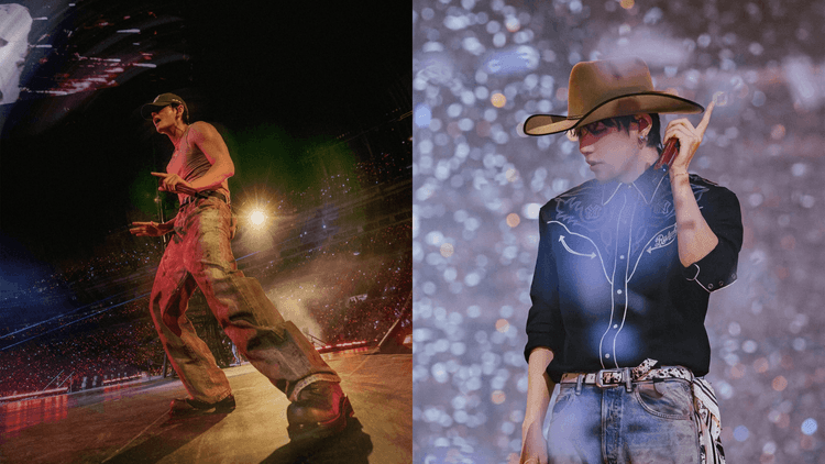 BTS V, astig sa cowboy look sa Dallas