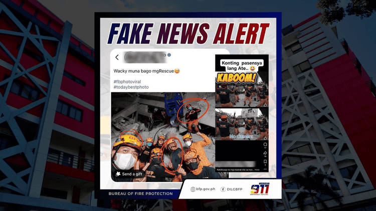 BFP nagbabala laban sa kumakalat na AI-generated images