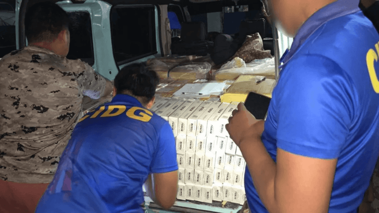 P2 milyong smuggled na sigarilyo nasabat sa Zamboanga City