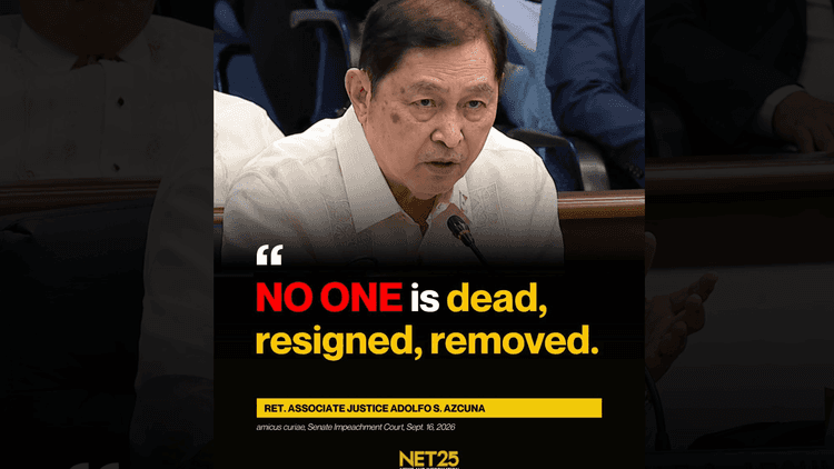 Adolfo Azcuna: Apat na liblib na senador, kasama pa rin sa kuwenta ng impeachment vote