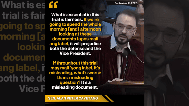 Cayetano, iginiit ang malinaw na pag-label ng mga dokumento sa impeachment trial