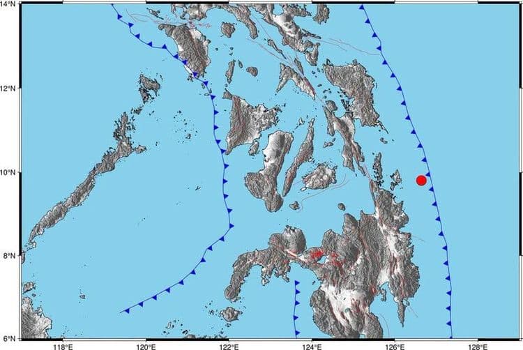 Lindol na may magnitude na 3.8, tumama sa General Luna, Surigao del Norte