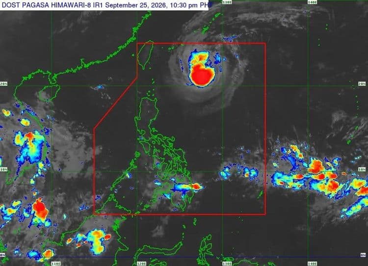 "Queenie" intensifies into severe tropical storm