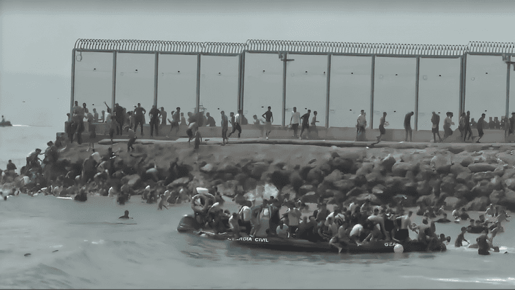 Thousands of Migrants Reach Spain’s Ceuta After Mass Sea from Morocco