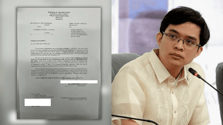 Makati RTC, naglabas ng arrest warrant laban kay Rep. Leandro Leviste