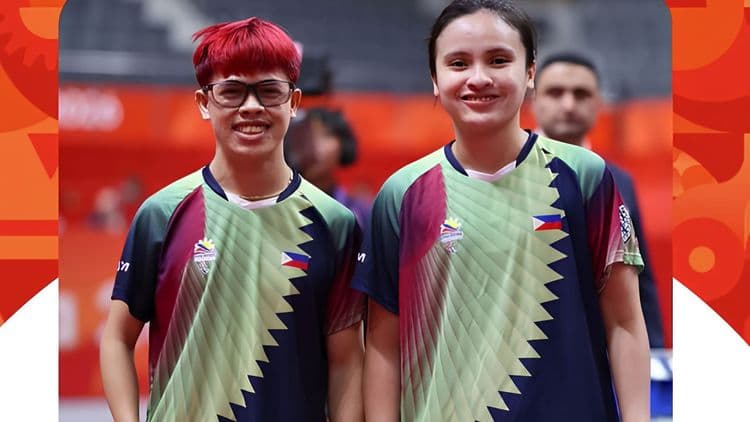 Manginsay-Redulla duo, silver sa mixed doubles class XD17
