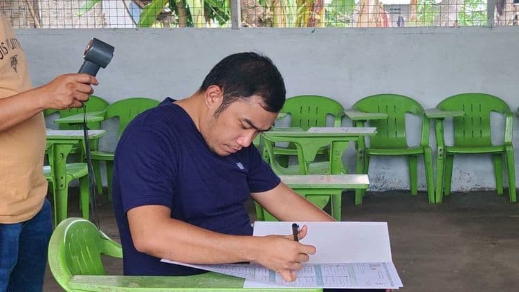 Mga Mangudadatu, bumoto sa Buluan para sa BARMM elections