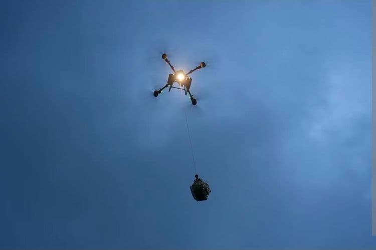 Nepal Army, gumamit ng heavy-duty drones para maghatid ng tulong sa mga stranded na komunidad