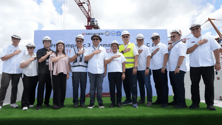 Pag-IBIG Fund, Megawide mark first topping-off milestone under Expanded 4PH partnership