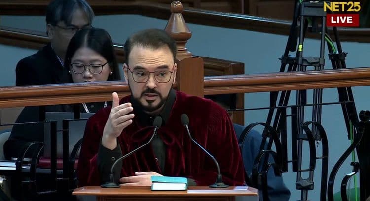Sen. Cayetano, nagpatubo ng balbas bilang simbolo ng paninindigan sa voting threshold: "Don’t shave our votes"