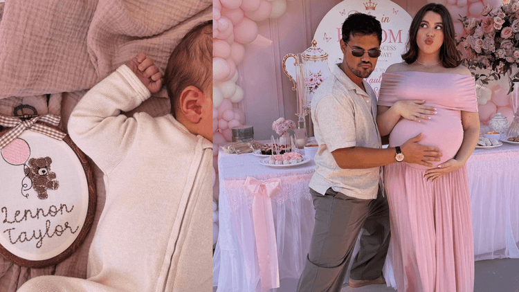 Taylor Lautner at asawang si Tay, opisyal nang magulang matapos isilang ang anak na si Lennon Taylor