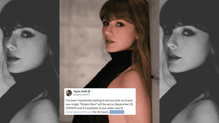 Taylor Swift, ire-release ang bagong single na "Patient Zero" sa Setyembre 25