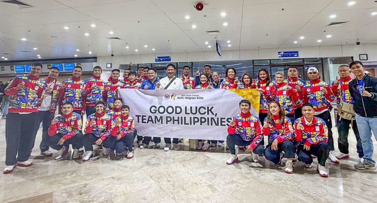 Team Pinas, dumating na sa Nagoya para sa 20th Asian Games