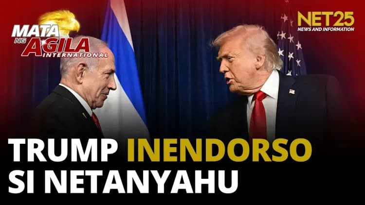 Trump, inendorso si Netanyahu sa halalan sa Israel