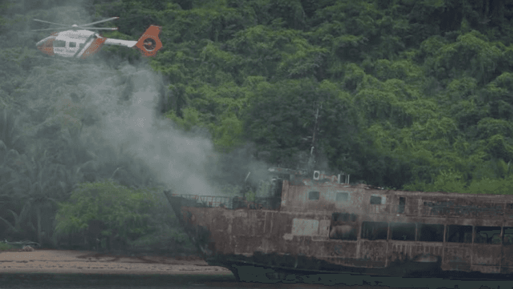 Walo na lamang ang nawawala sa sunog ng MV June Aster sa Palawan; 77 kumpirmadong patay