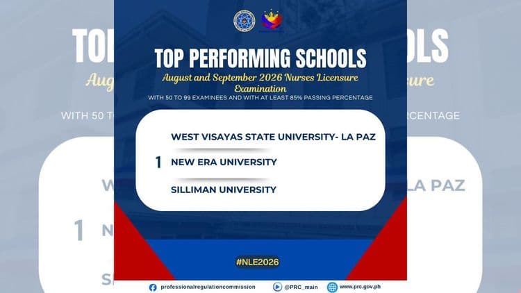 New Era University, kabilang sa Top Performing Schools sa 2026 NLE