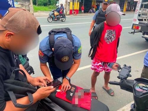 Motorcycle rider, arestado matapos tumakas sa checkpoint; baril at shabu, nakumpiska sa Candelaria, Quezon