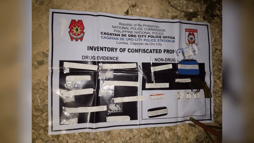 Dismissed na pulis, 2 iba pa arestado sa P340,000 shabu sa Cagayan de Oro