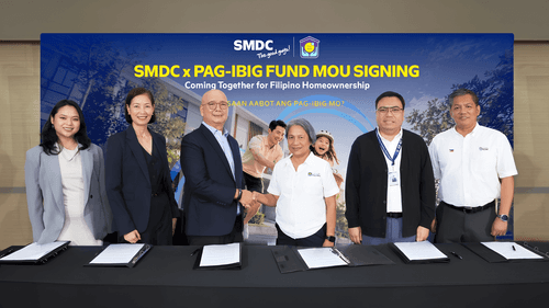 SMDC, Pag-IBIG Fund partner to bring homeownership closer to more Filipinos