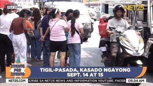 Ilang transport group, magsasagawa ng tigil-pasada ngayong Setyembre 14-15 laban sa oil price hikes